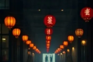 淡紫色光线下摊开的胶片与手绘分镜稿